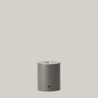 BEGA Aufsatzmuffe, silber         70248A 