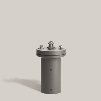 BEGA Aufsatzmuffe f.D:60 silber   70341A 