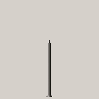 BEGA Mast Zylindrisch m. Fußplatte 70908 