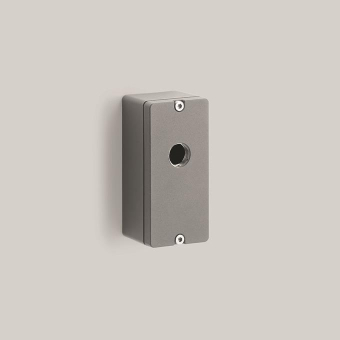 BEGA Montagedose silber           70245A 