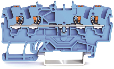 WAGO 2201-1404 4-Leiter-Durchgangsklemme 