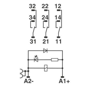 Phoenix 2903294  RIF-3-RPT-LDP-24DC/3X21 