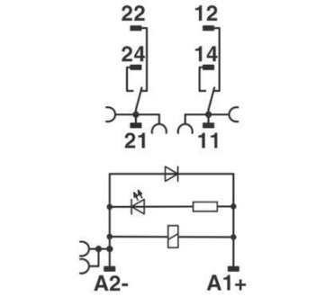 Phoenix        RIF-1-RPT-LDP-24DC/2X21MS 
