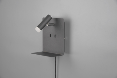 Trio Wandl.ELEMENT 2x3W LED    222570232 