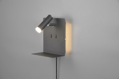 Trio Wandl.ELEMENT 2x3W LED    222570232 