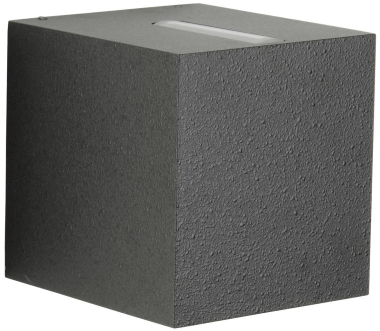 Albert Wandstrahler sw, mit 2xLED 662416 