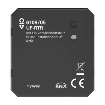 BJ Raumtemperaturregler          6109/05 