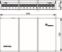 TG Modular AP Patchverteiler MPD24-HS K 