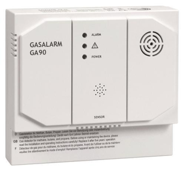 INDEXA Gasmelder,230 V, warnt  GA 90-230 
