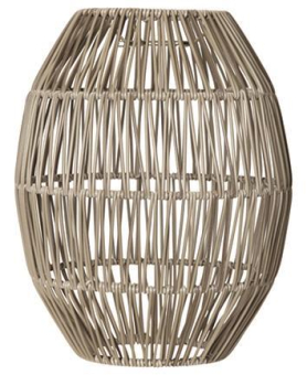 S&H Rattan-Lampenschirm 24x30cm    88193 