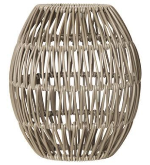 S&H Rattan-Lampenschirm 15x18cm    88194 