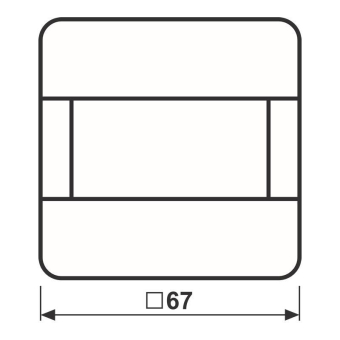 Jung Automatikschalter 1,1m    CD17180WW 