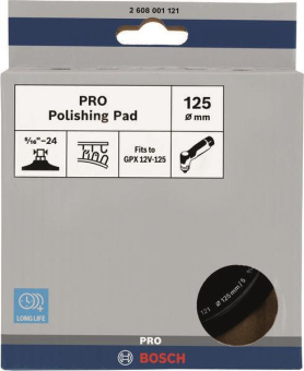 Bosch PRO Polierteller 125mm  2608001121 