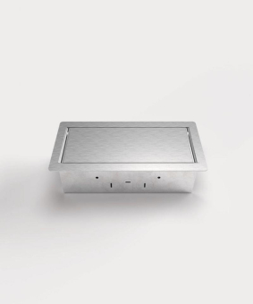 BS Bodensteckdose 3303E 2x     3303E-2-1 