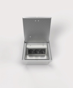 BS Bodensteckdose 2003B 2x     2003B-2-0 