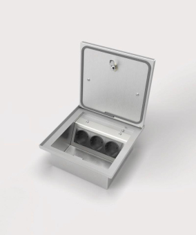 BS Bodensteckdose 2003A 3x     2003A-1-3 