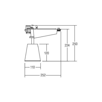 BRUM LED-Schienenstrahler       88381184 