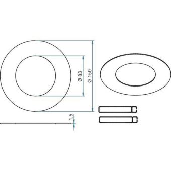 Brumberg Reduzierring 150       81008080 