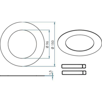 Brumberg Reduzierring 150       81014070 