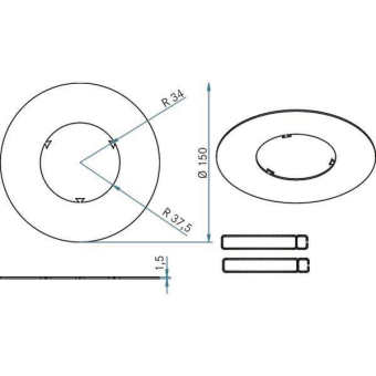 Brumberg Reduzierring 150       81005070 