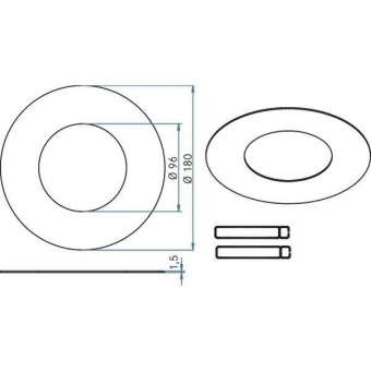 Brumberg Reduzierring 180       81015150 