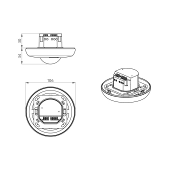 BEG Präsenzmelder PD3-UP-2C        92188 