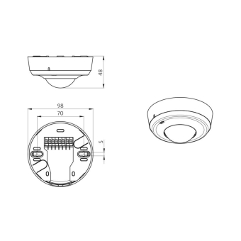 BEG Luxomat AP Präsenzmelder 360'  92150 