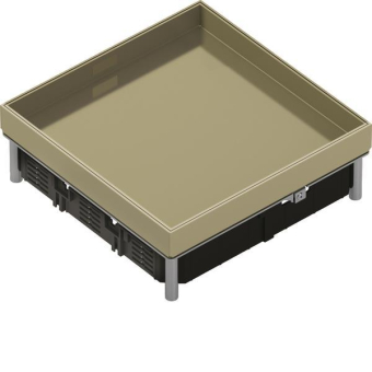 Hager Messingkassette Q12     MKQ120BL25 