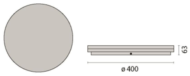 PIL LED-Wand-und Deckenleuchte   3105561 