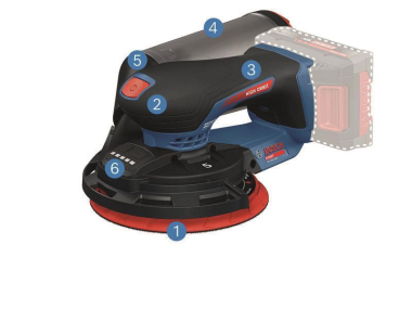 Bosch Akku-Exzenterschleifer, L-BOXX 160 