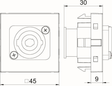 OBO MTG-SON S RW1 Multimediaträger 