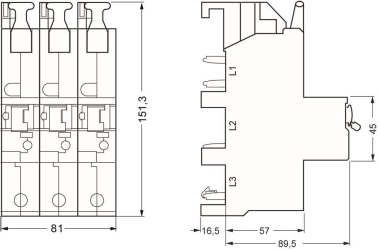Siemens 5SP38352 Hauptleitungsschutzsch. 
