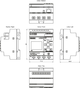 Siemens LOGO!         6ED1052-1MD08-0BA2 