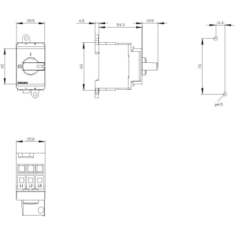 Siemens 3LD32300TK11       3LD3230-0TK11 