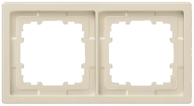 Siemens 5TG1322 DELTA style Rahmen 2fach 