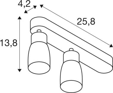 SLV PURI 2.0 Dome Wand-u.Decken- 1008318 