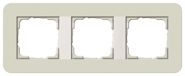 GIRA 0213417 Abdeckrahmen 3fach E3 