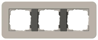 GIRA 0213422 Abdeckrahmen 3fach E3 