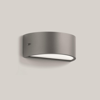 BEGA Wandleuchte silber 4000K   33344AK4 
