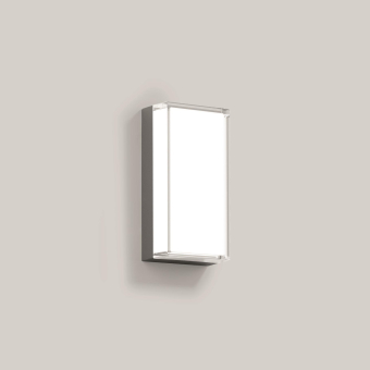 BEGA Wandleuchte Silber   3000 K  24910A 