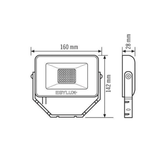 Esylux OFL BASIC LED 10W      EL10810909 