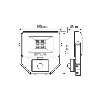 Esylux AFL BASIC LED 10W      EL10810930 