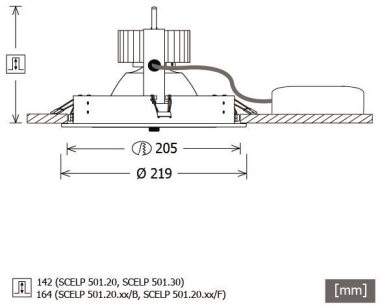 LTS Scene 5 EBstrahler SCELP 501.2027.35 