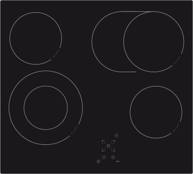 Amica KMC 742610 C Kochfeld Ceran 