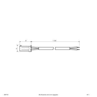 EVN AMP150 Amp-Anschlussleitung  AMP 150 
