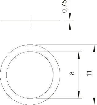 OBO 107 D PG7 GTP Druckring PG7 St GTP 