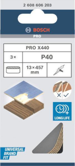 Bosch Schleifband X440 Best   2608606203 