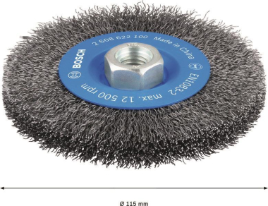 Bosch Scheibenbürste Stahl    2608622100 