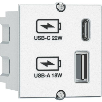 Bachmann USB A/C 22W Charger CM 917.2271 