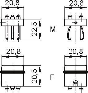 LAPP            STA 6 F S STECKEREINSATZ 